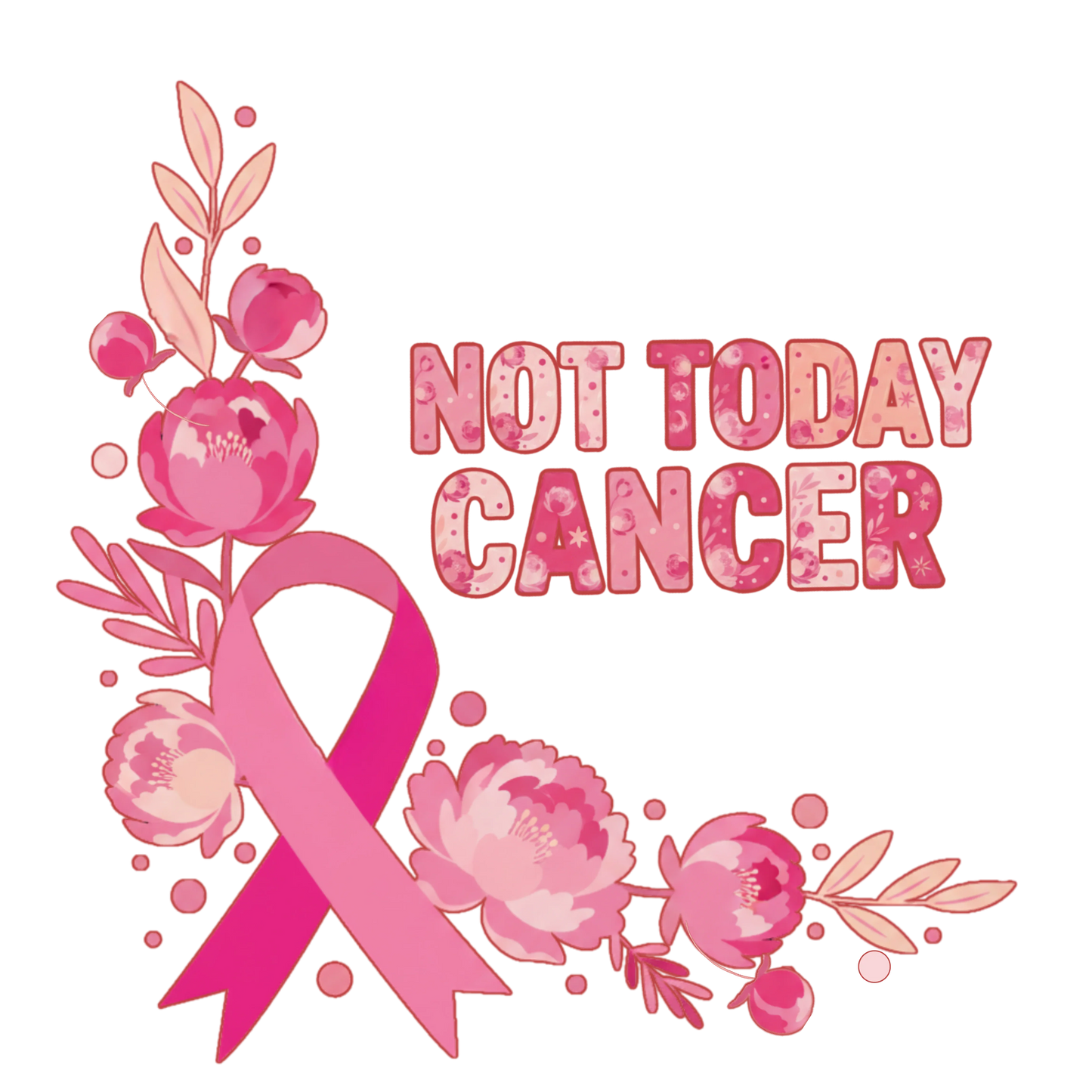 Lisa Whippie Fundraiser Breast Cancer Tee - Not Today Cancer Women's