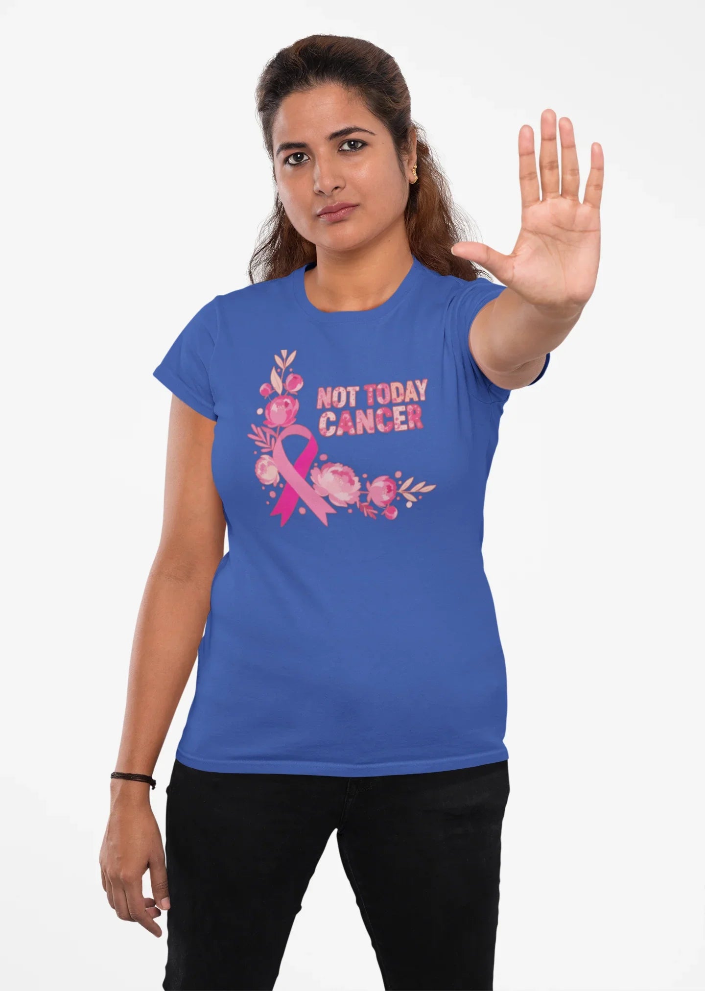 Lisa Whippie Fundraiser Breast Cancer Tee - Not Today Cancer Women's