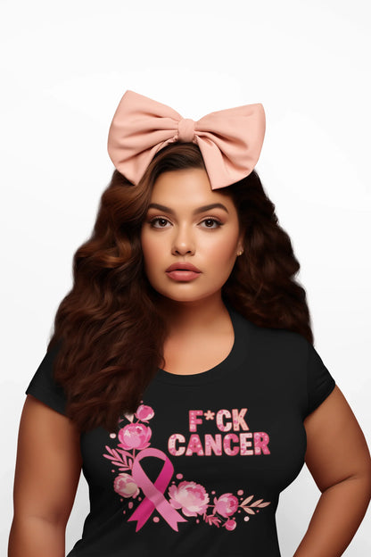 Lisa Whippie Fundraiser Breast Cancer Tee - F*CK Cancer Women's