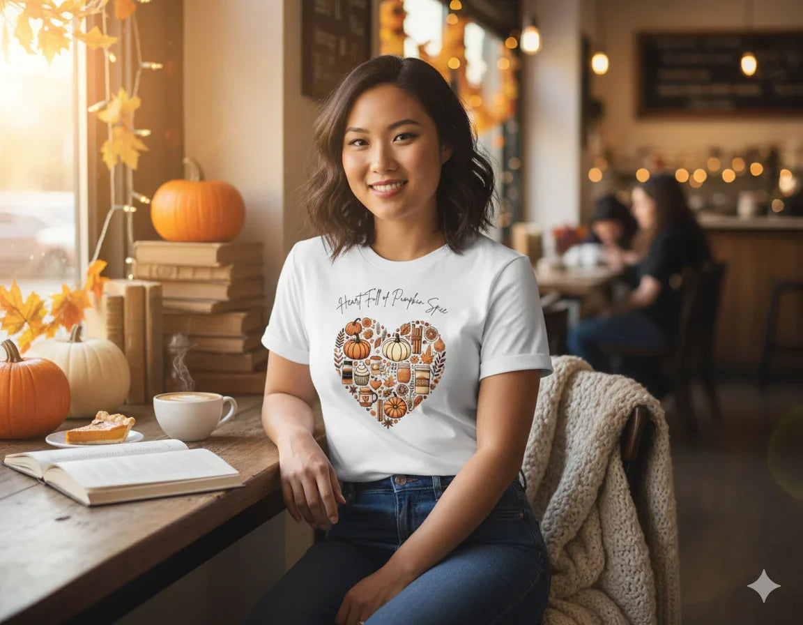 Heart Full of Pumpkin Spice Women's Tee