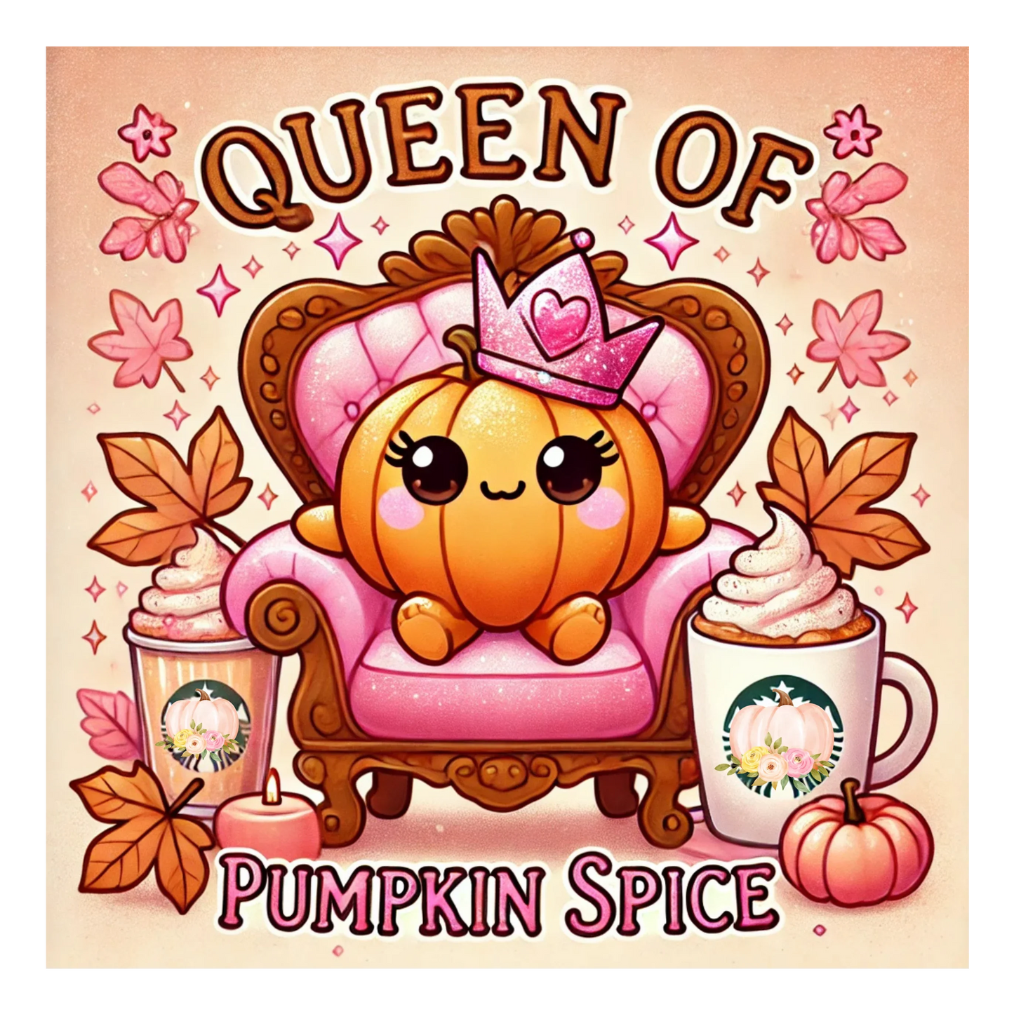 Queen of Pumpkin Spice Tee