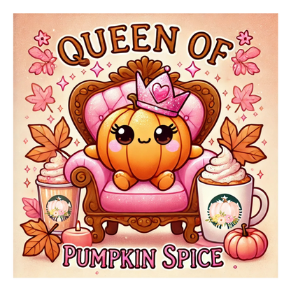 Queen of Pumpkin Spice Tee