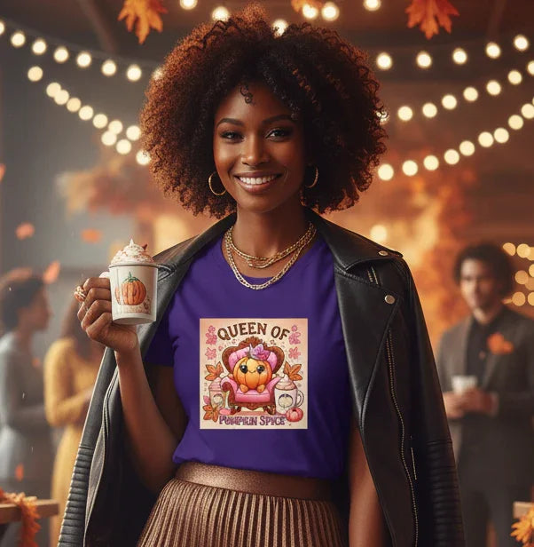 Queen of Pumpkin Spice Tee