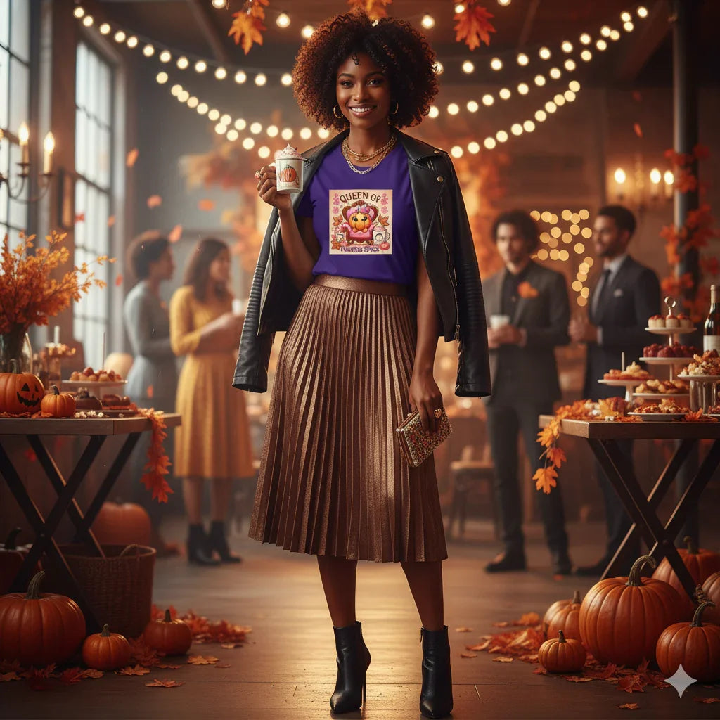 Queen of Pumpkin Spice Tee