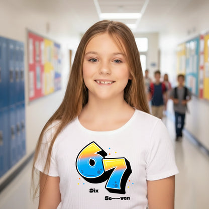 6 - 7 TikTok Trend Youth Midweight Tee
