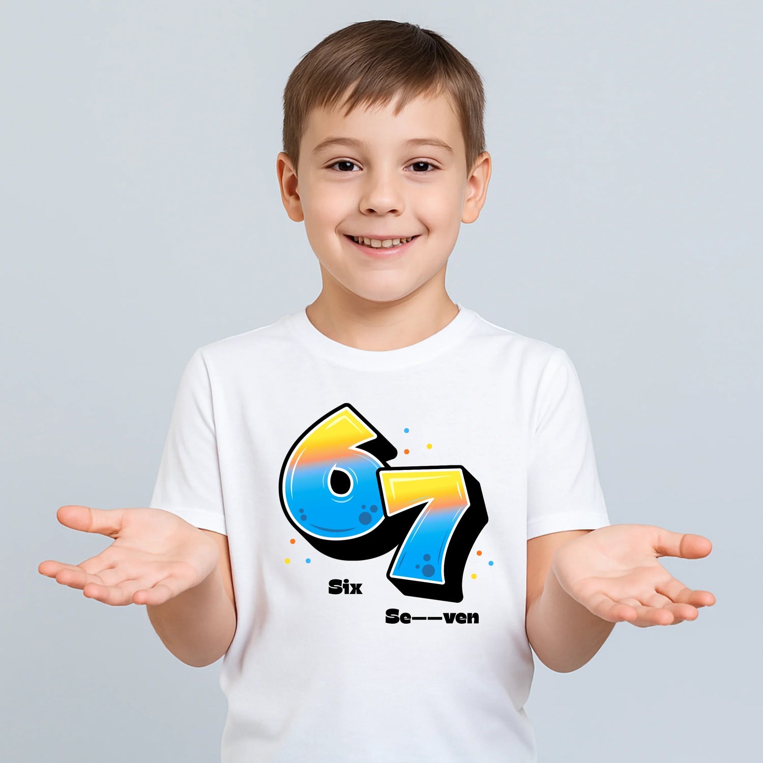 6 - 7 TikTok Trend Youth Midweight Tee