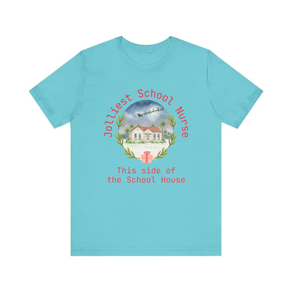Jolliest Christmas School Tee - Personalizable Title