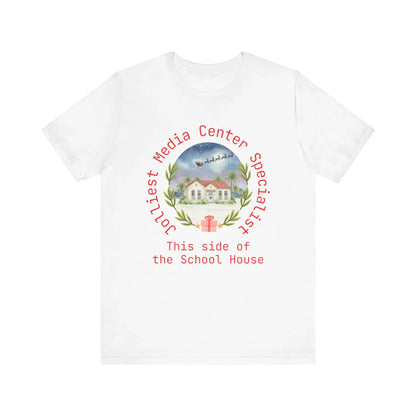 Jolliest Christmas School Tee - Personalizable Title