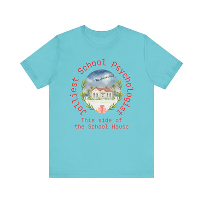 Jolliest Christmas School Tee - Personalizable Title