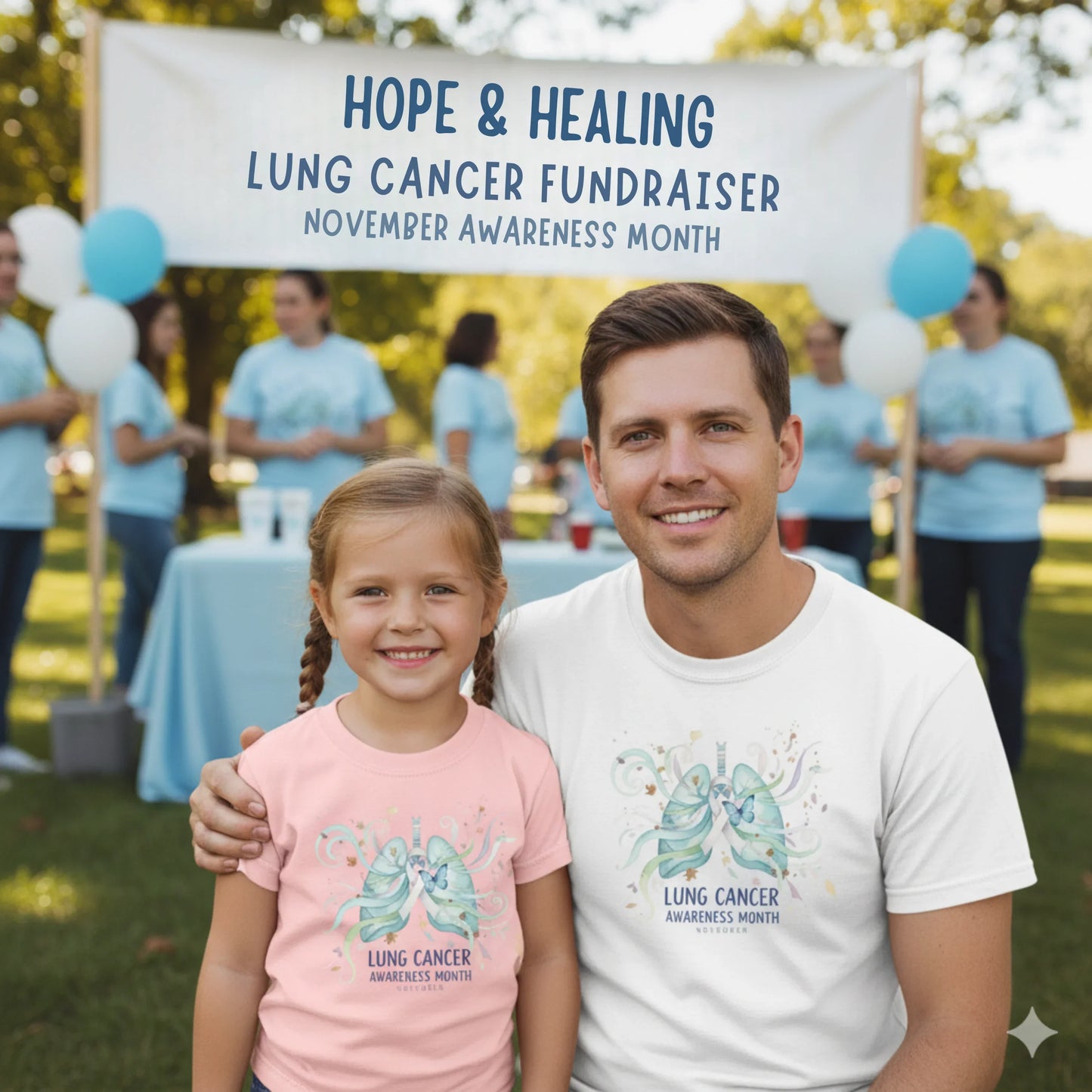Lung Cancer Awareness Youth Tee
