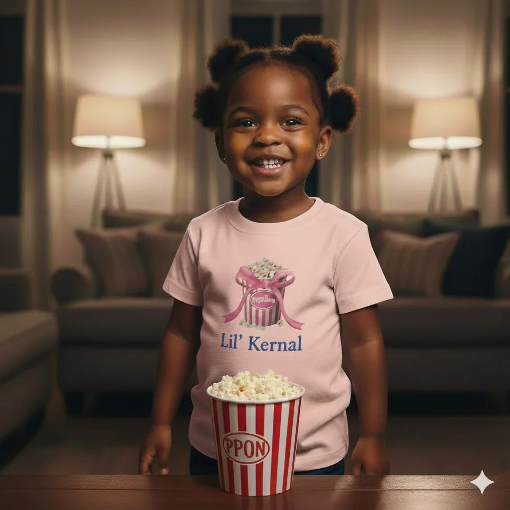 Bow Popcorn Tee | Toddler