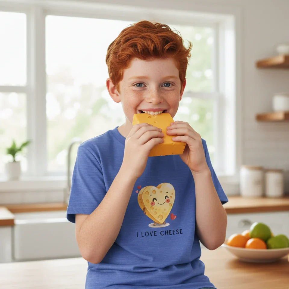 I Love Cheese Tee | Youth