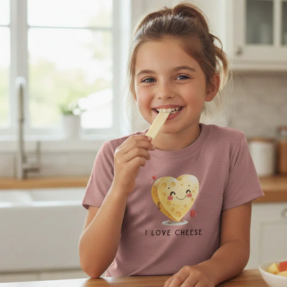 I Love Cheese Tee | Youth
