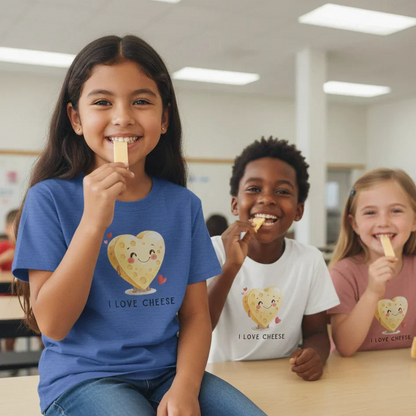 I Love Cheese Tee | Youth