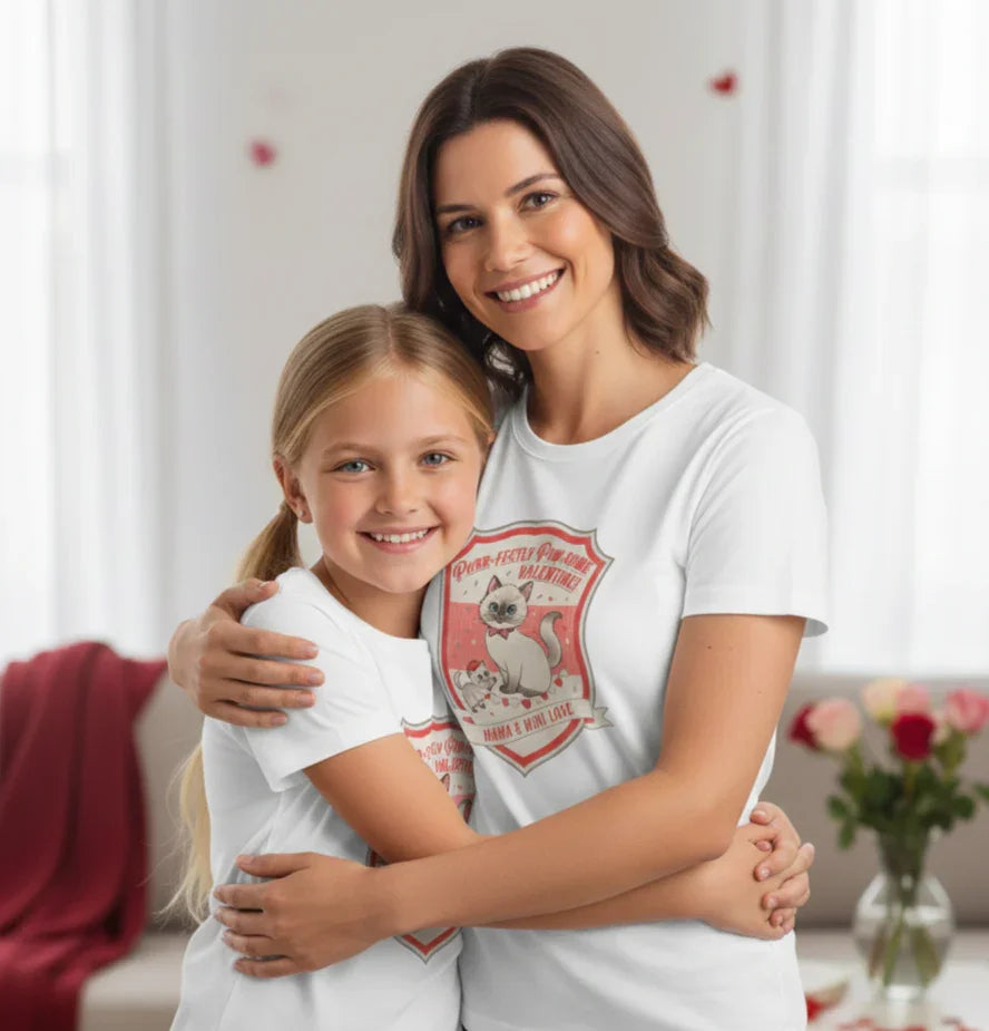Mama & Mini Love Youth Matching Valentine Shirts
