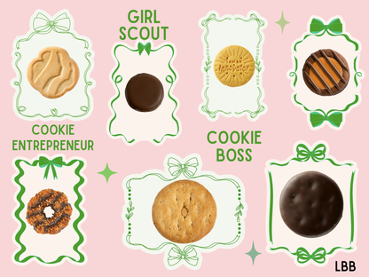 Girl Scout Cookie Tee | LBB Cookie Art Youth Tee