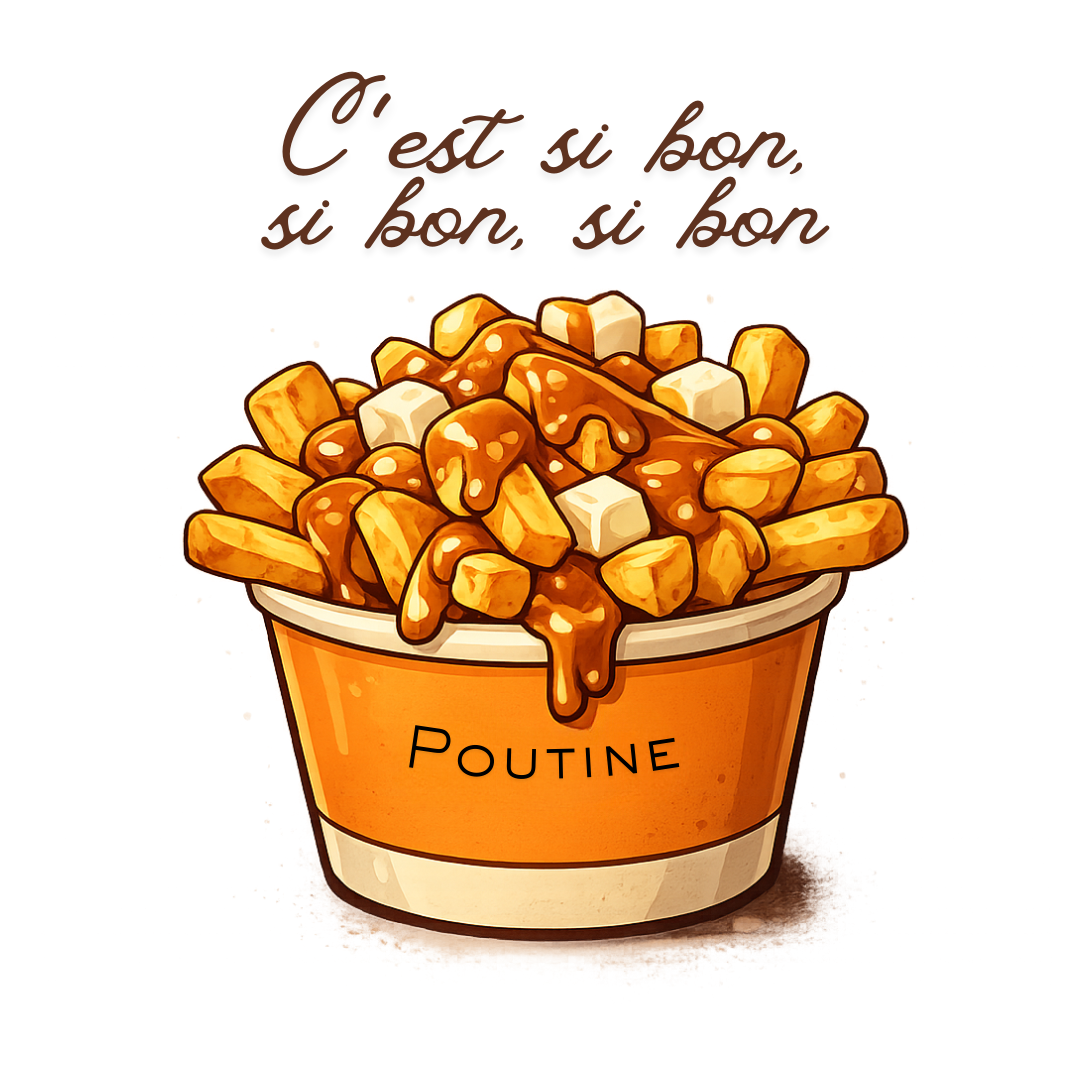 Poutine T-Shirt | C’est Si Bon Comfort Unisex Tee