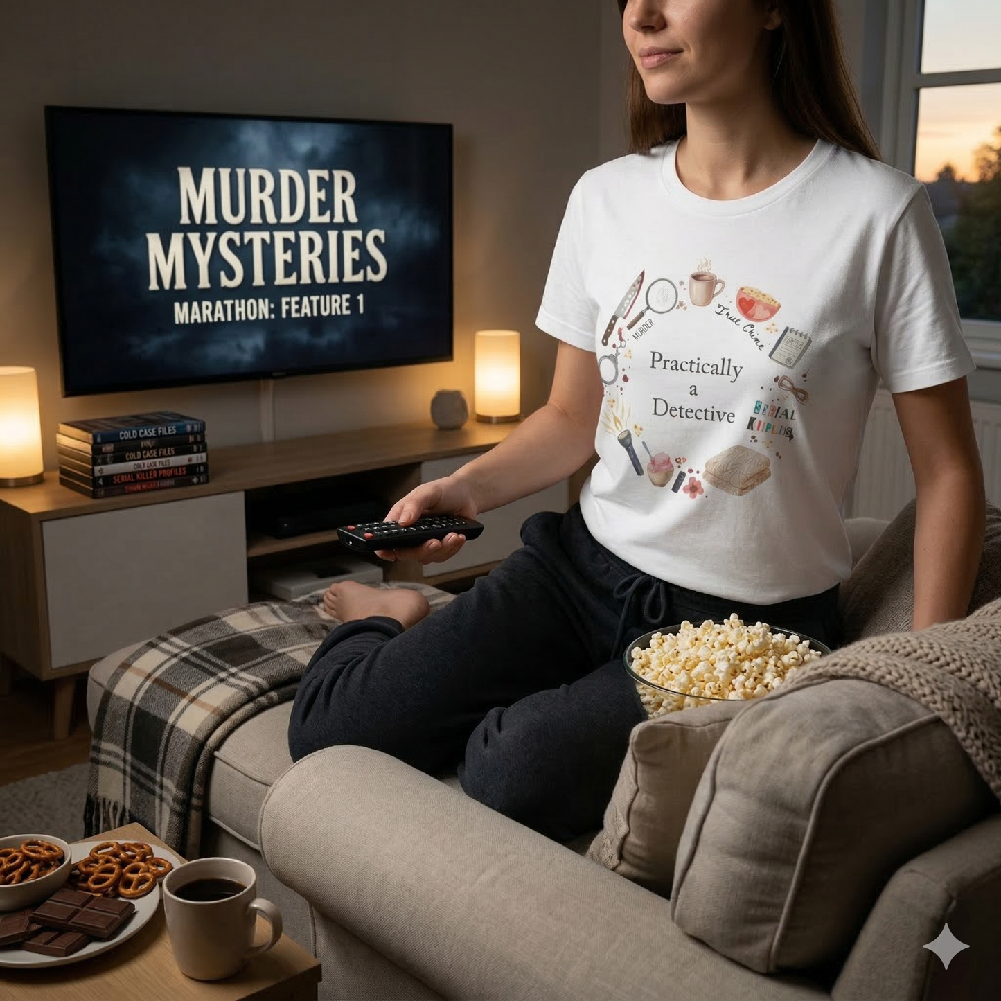 True Crime Tee | Practically a Detective Women's Shirt