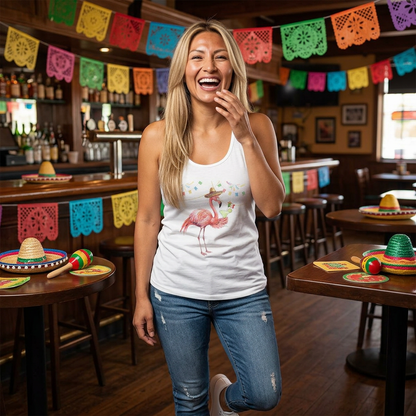 Cinco de Mayo Tank | Women’s Flowy Flamingo Tank