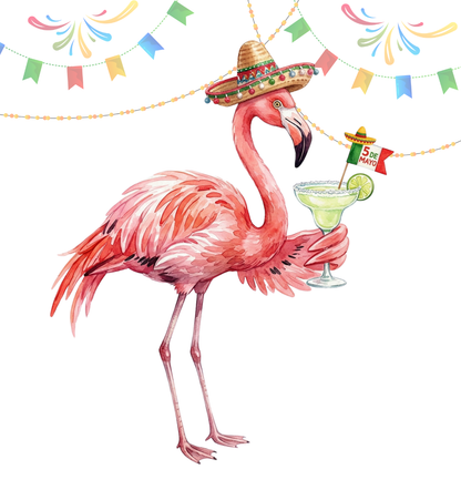 Cinco de Mayo Tank | Women’s Flowy Flamingo Tank