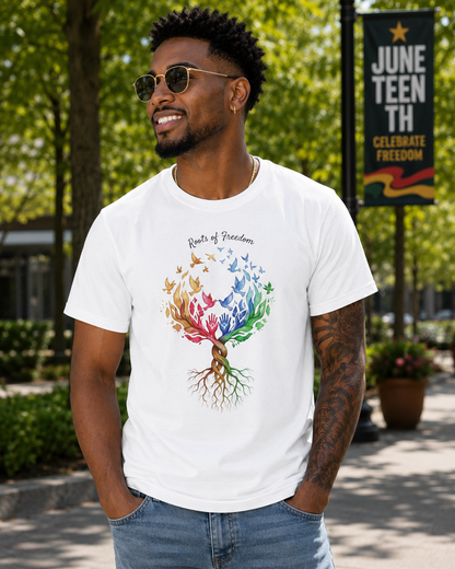 Juneteenth: Roots of Freedom Unisex Tee
