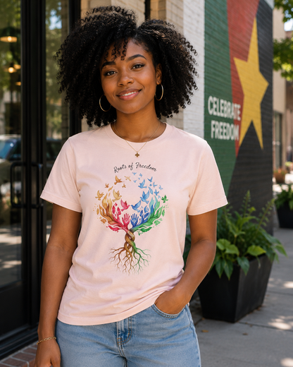 Juneteenth: Roots of Freedom Unisex Tee