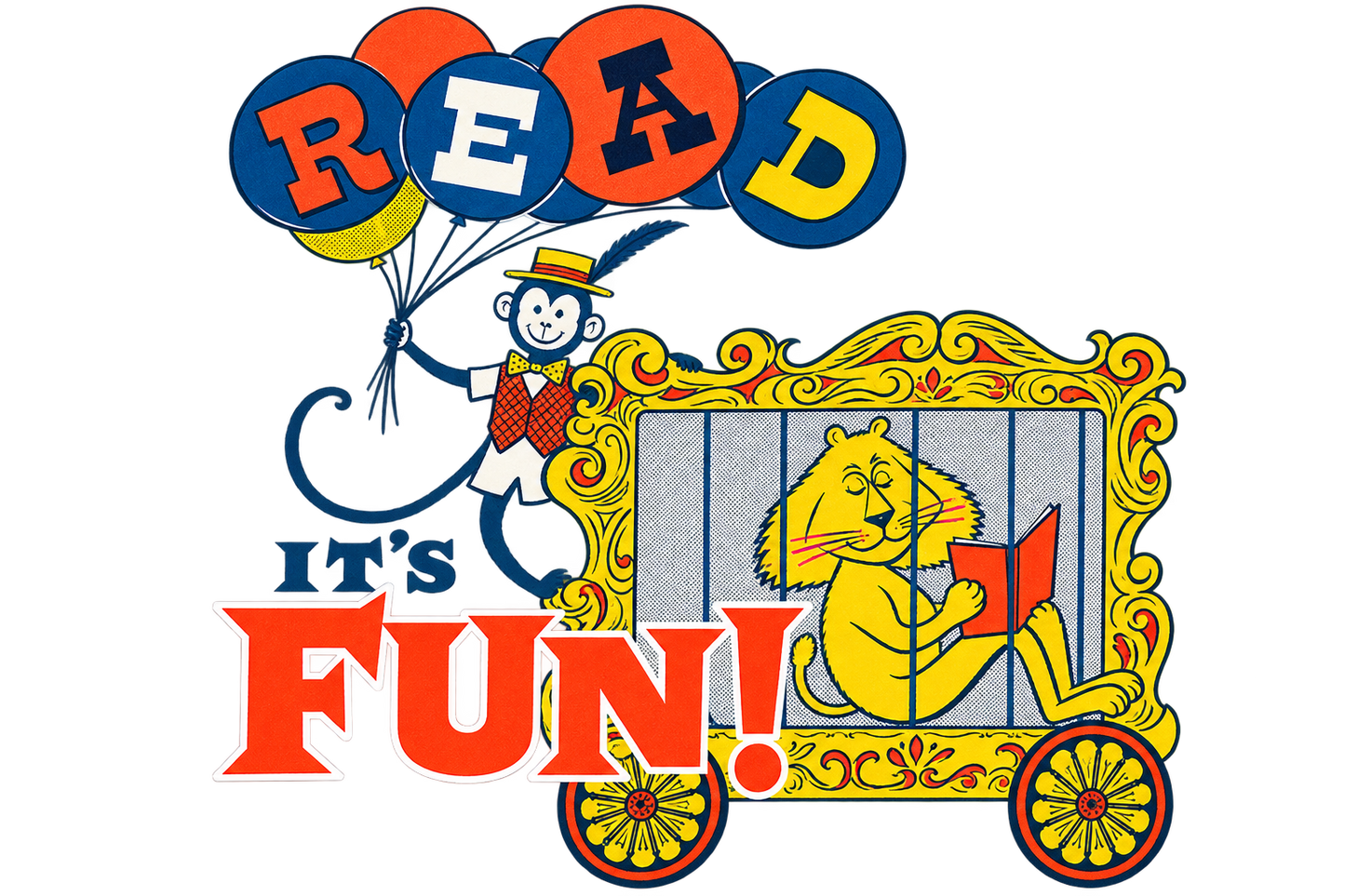 Read—It's Fun! Retro Book Tshirt