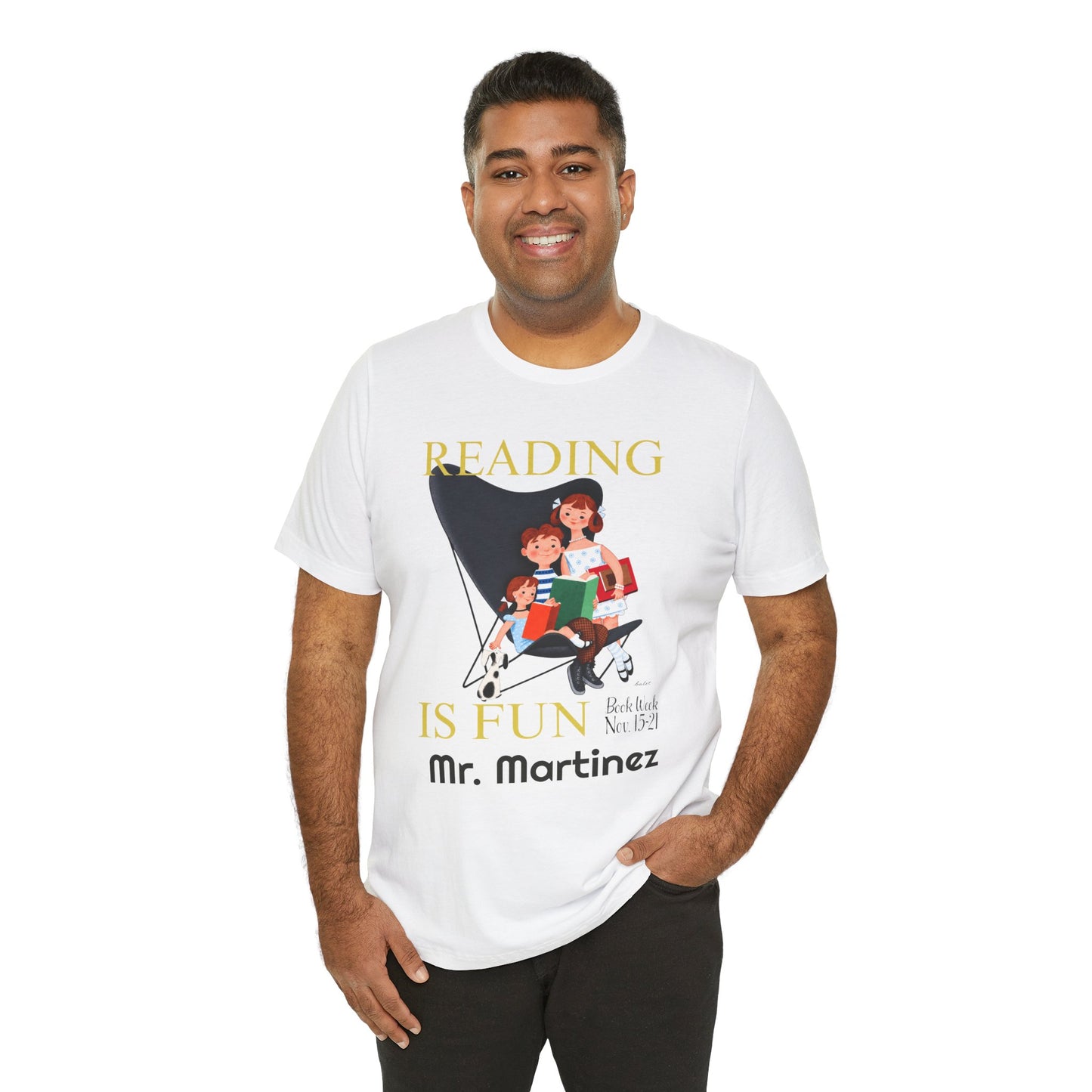Reading Is Fun Retro Book Tshirt 1953
