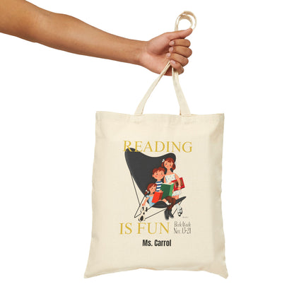 Reading Is Fun Retro Book Tote Bag (1953)