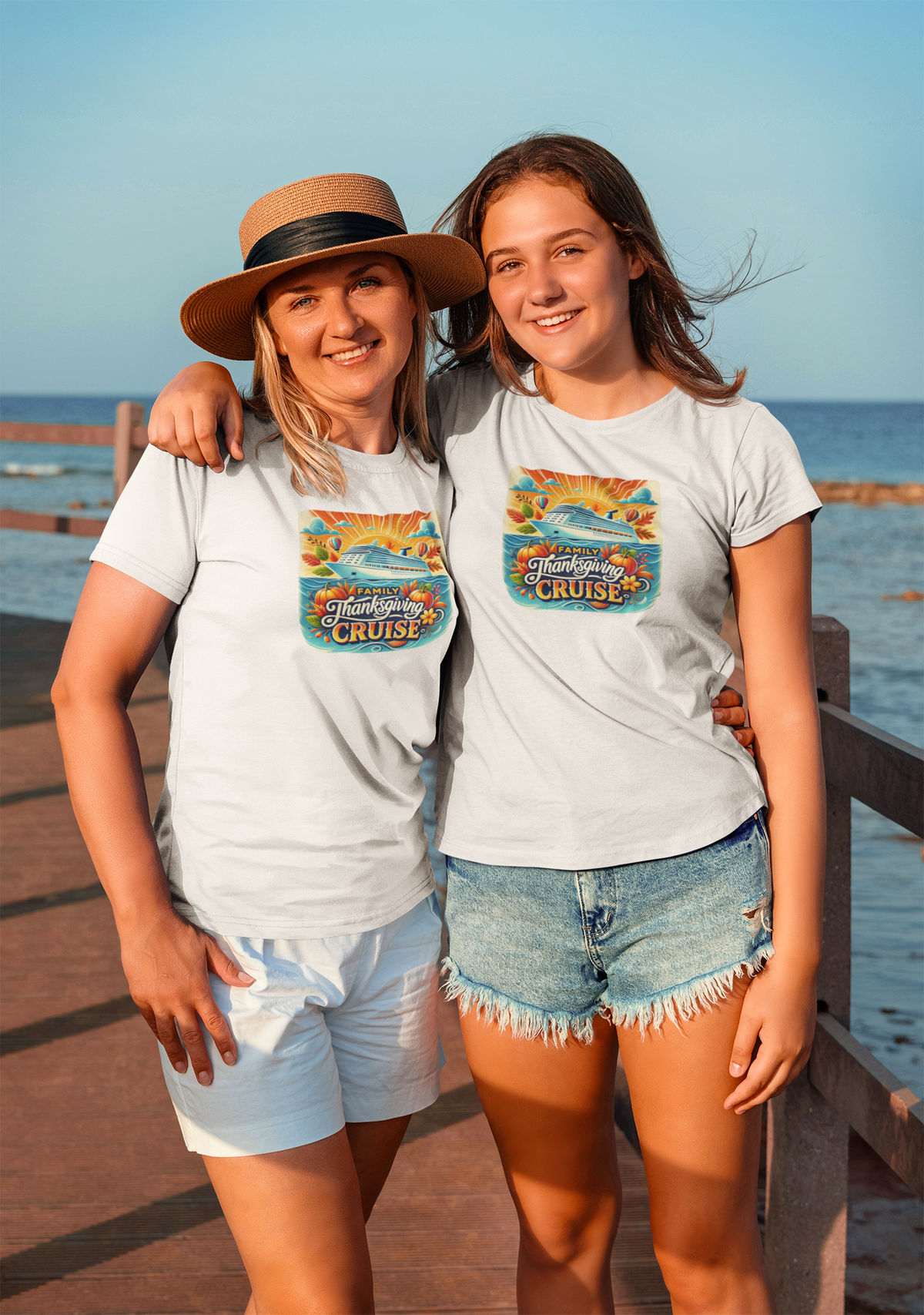 Family Thanksgiving Cruise Women's  Tee