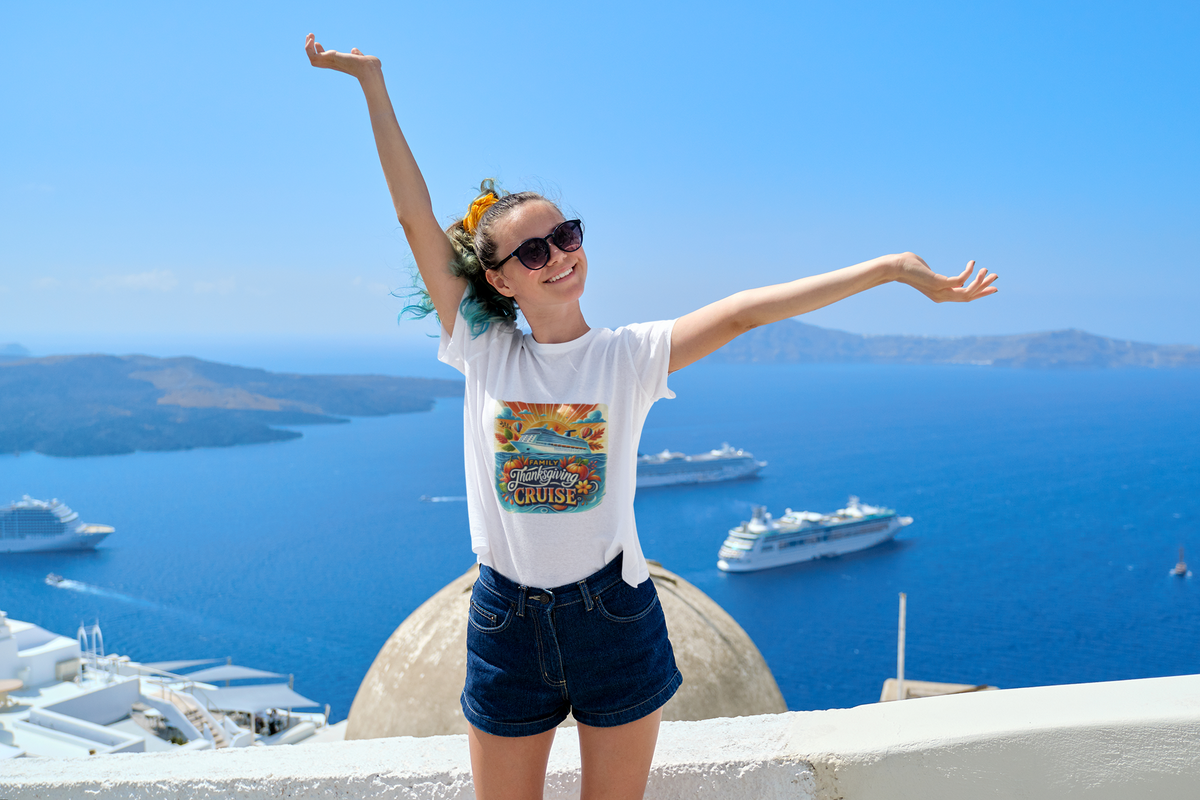 Family Thanksgiving Cruise Women's  Tee