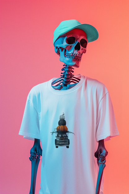 Halloween Truck | Festive Pumpkin Pickup Unisex Tee