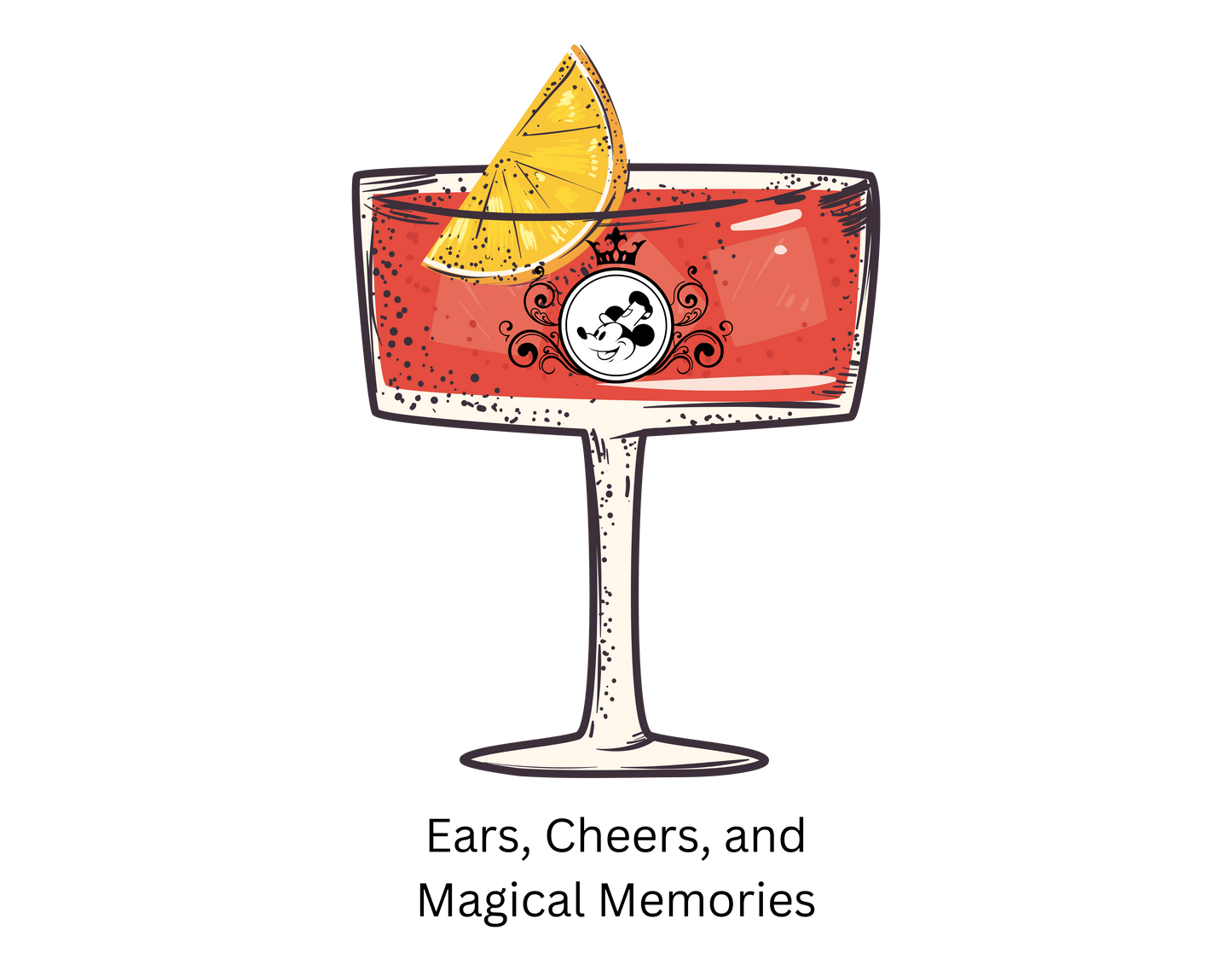 Mouse Ears Cocktail Shirt - Cheers & Magical Memories