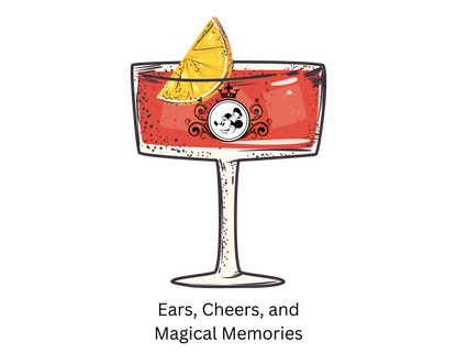 Mouse Ears Cocktail Shirt - Cheers & Magical Memories