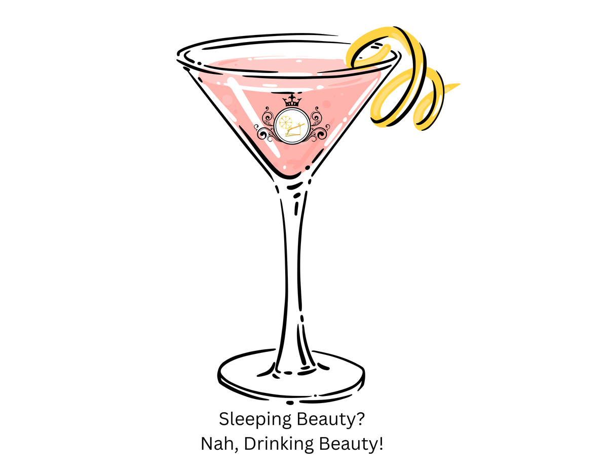 Sleeping Beauty Cocktail Shirt - Nah, Drinking Beauty!