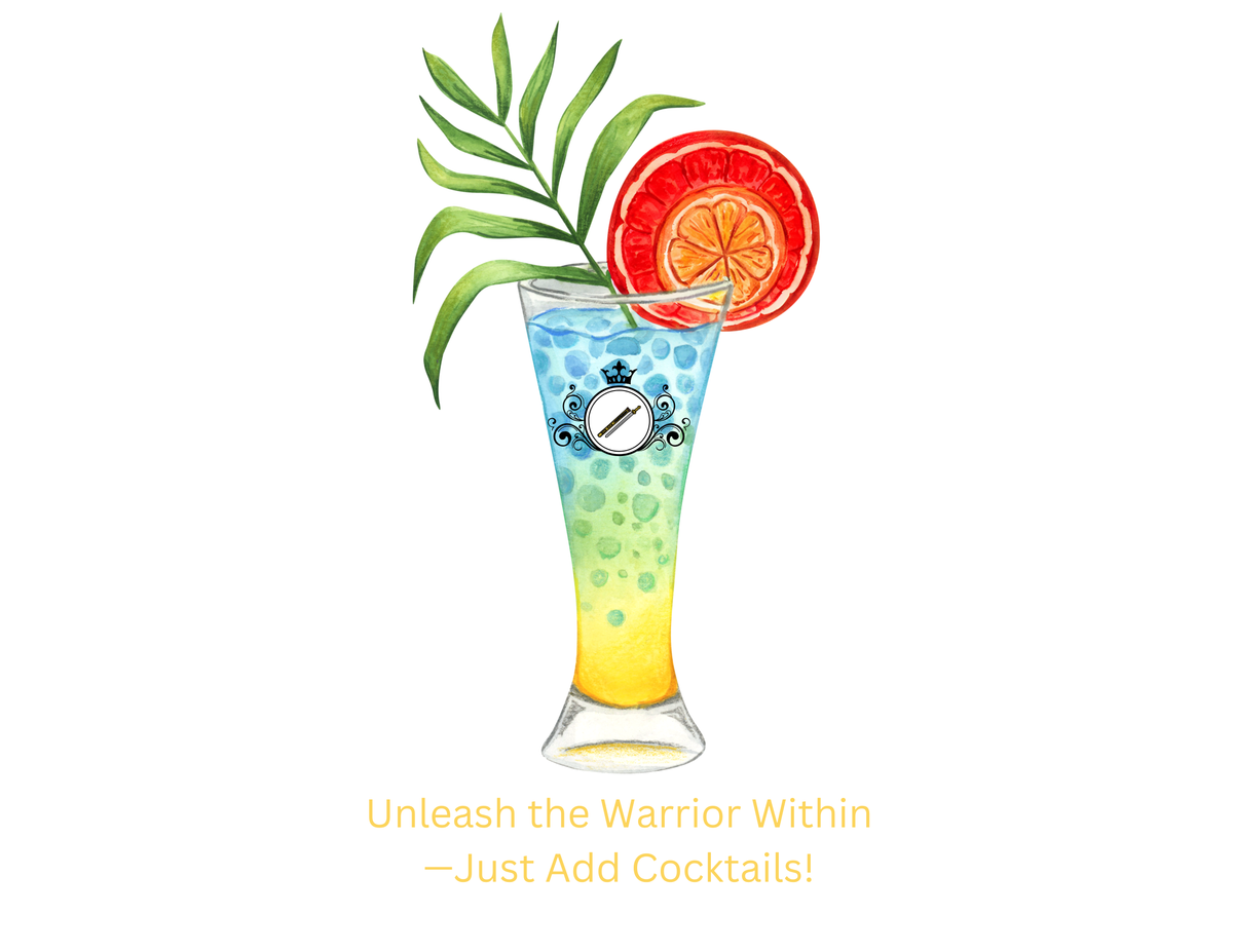 Warrior Princess Cocktail Shirt - Uniting People One Cocktail at a Time