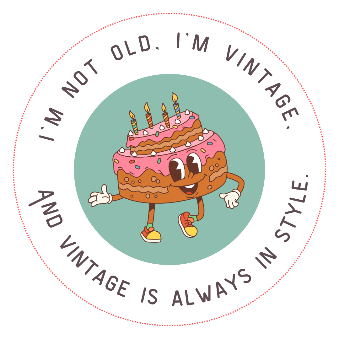 Vintage Birthday Shirt – I’m Not Old, I’m Vintage Unisex Tee