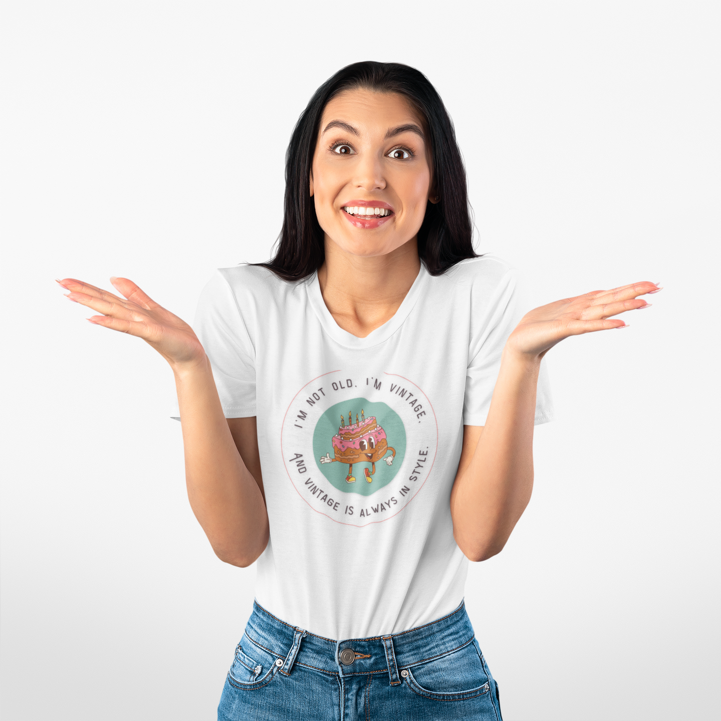 Vintage Birthday Shirt – I’m Not Old, I’m Vintage Unisex Tee