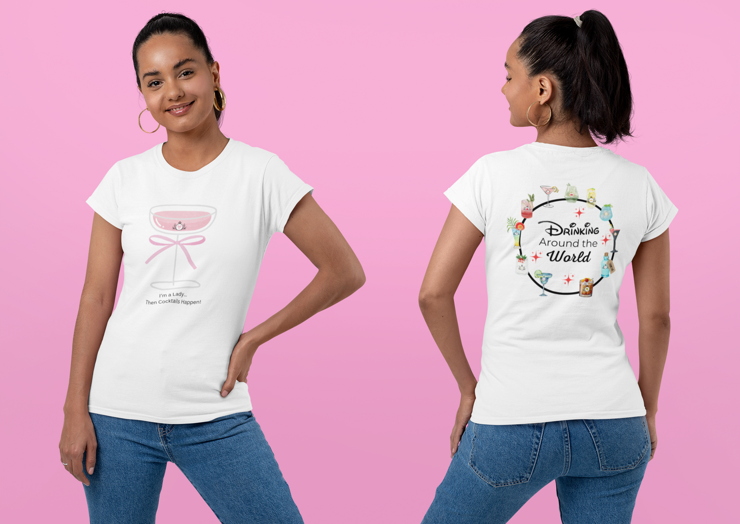 I’m a Lady Cocktail Shirt - Then Cocktails Happen!