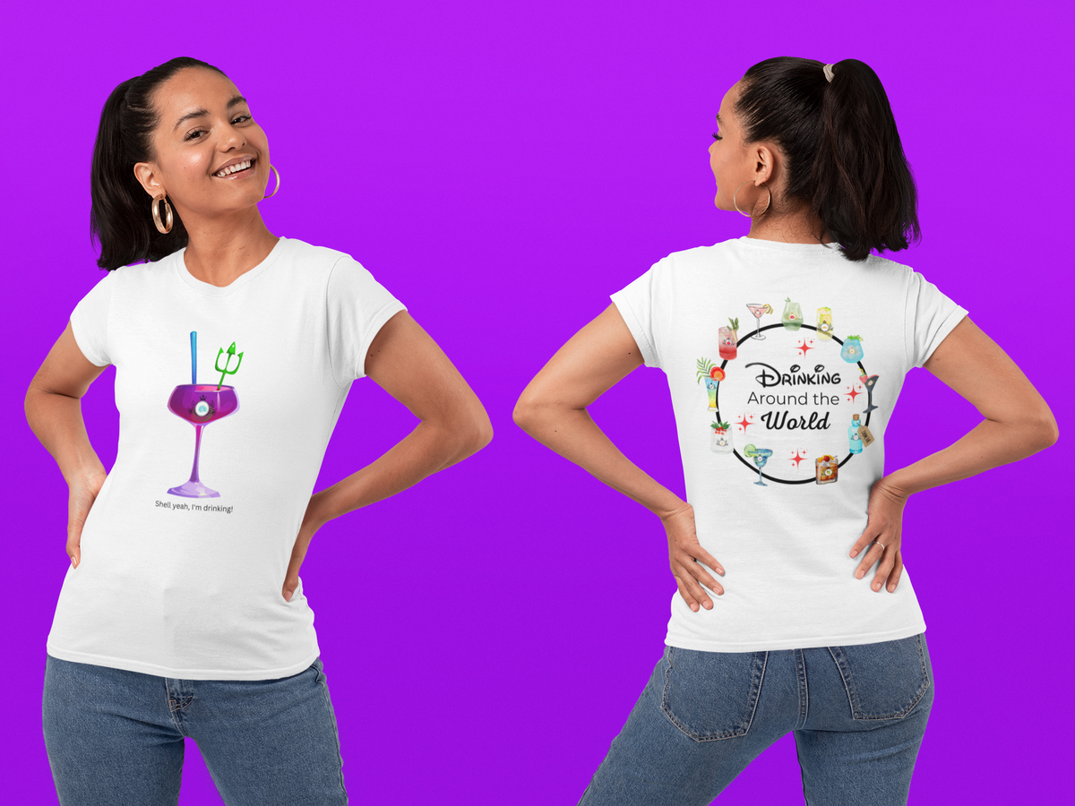 Mermaid Cocktail Shirt - Shell Yeah, I’m Drinking!