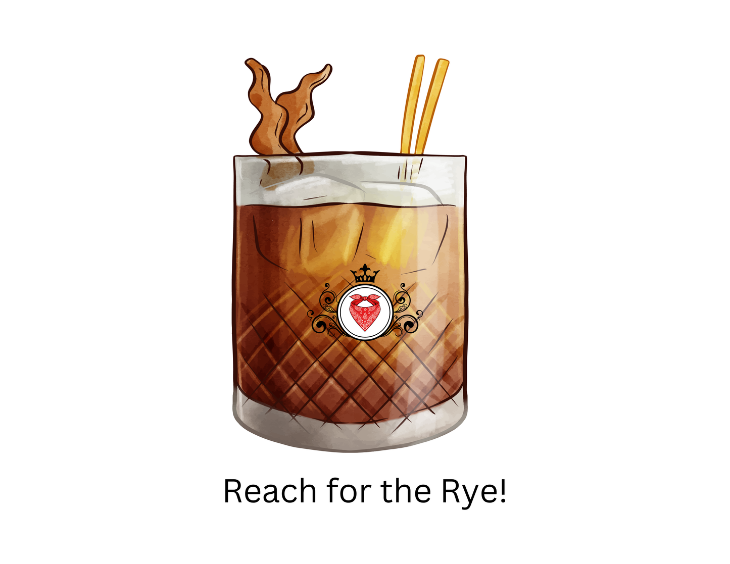 Reach for the Rye Cocktail Shirt
