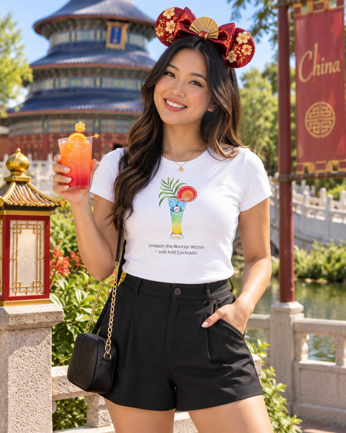 Warrior Princess Cocktail Shirt - Uniting People One Cocktail at a Time