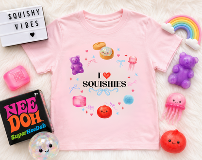 Squishies Shirt for Girls | I Love Squishies Youth Tee