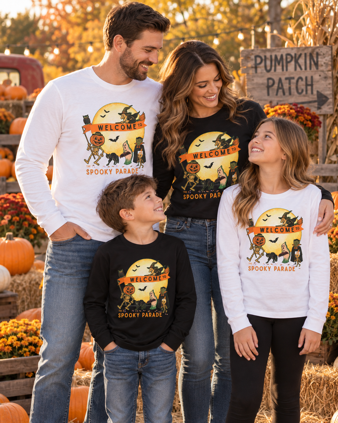 Halloween Long Sleeve Shirt | Welcome to the Spooky Parade Unisex Tee