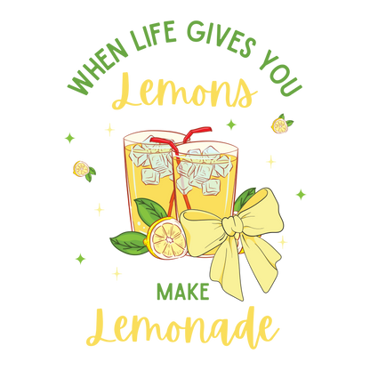 Lemonade Shirt for Girls | Squeeze the Day Bow Youth Tee