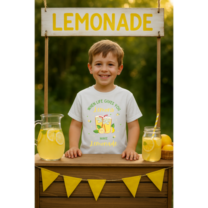 Lemonade Shirt | Squeeze the Day Youth Tee