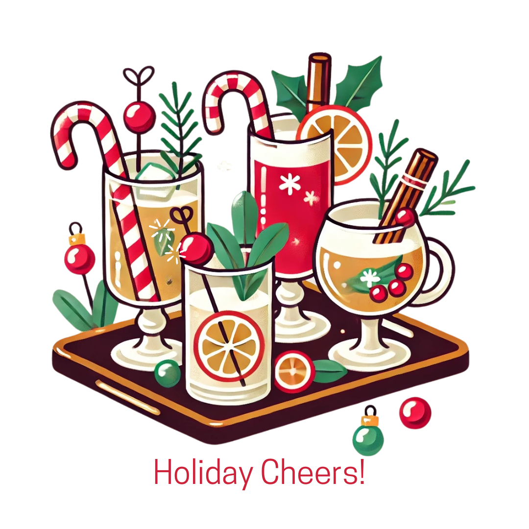 Christmas Cocktail Sweatshirt | Holiday Cheers Unisex Crewneck