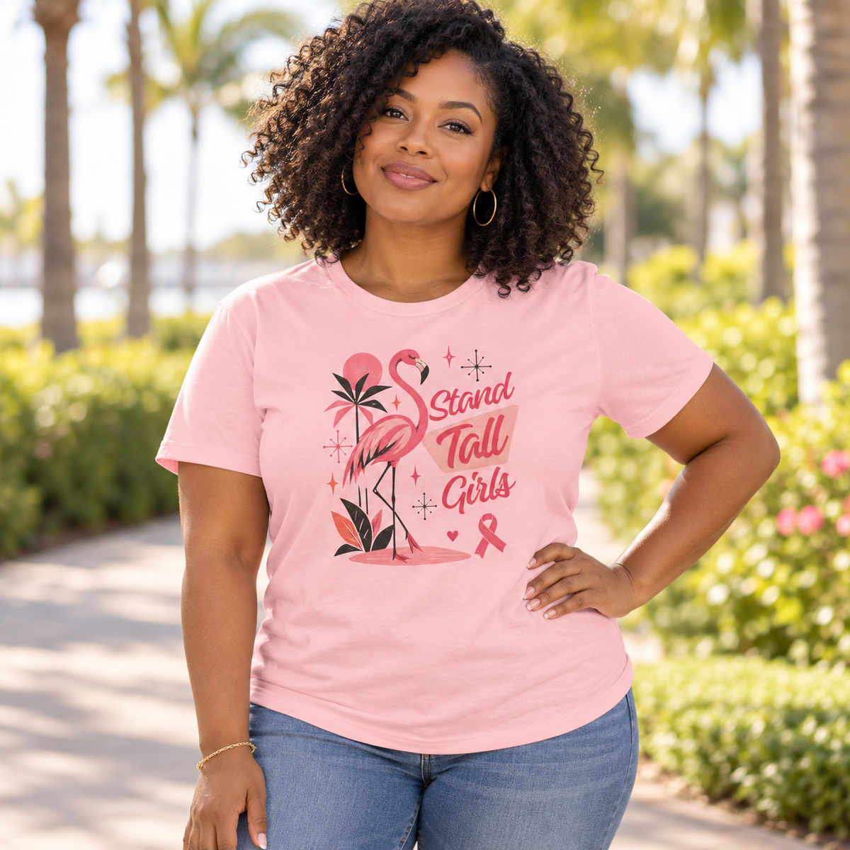 Stand Tall Breast Cancer Awareness Shirt