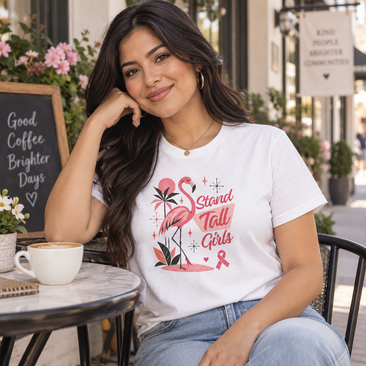 Stand Tall Breast Cancer Awareness Shirt