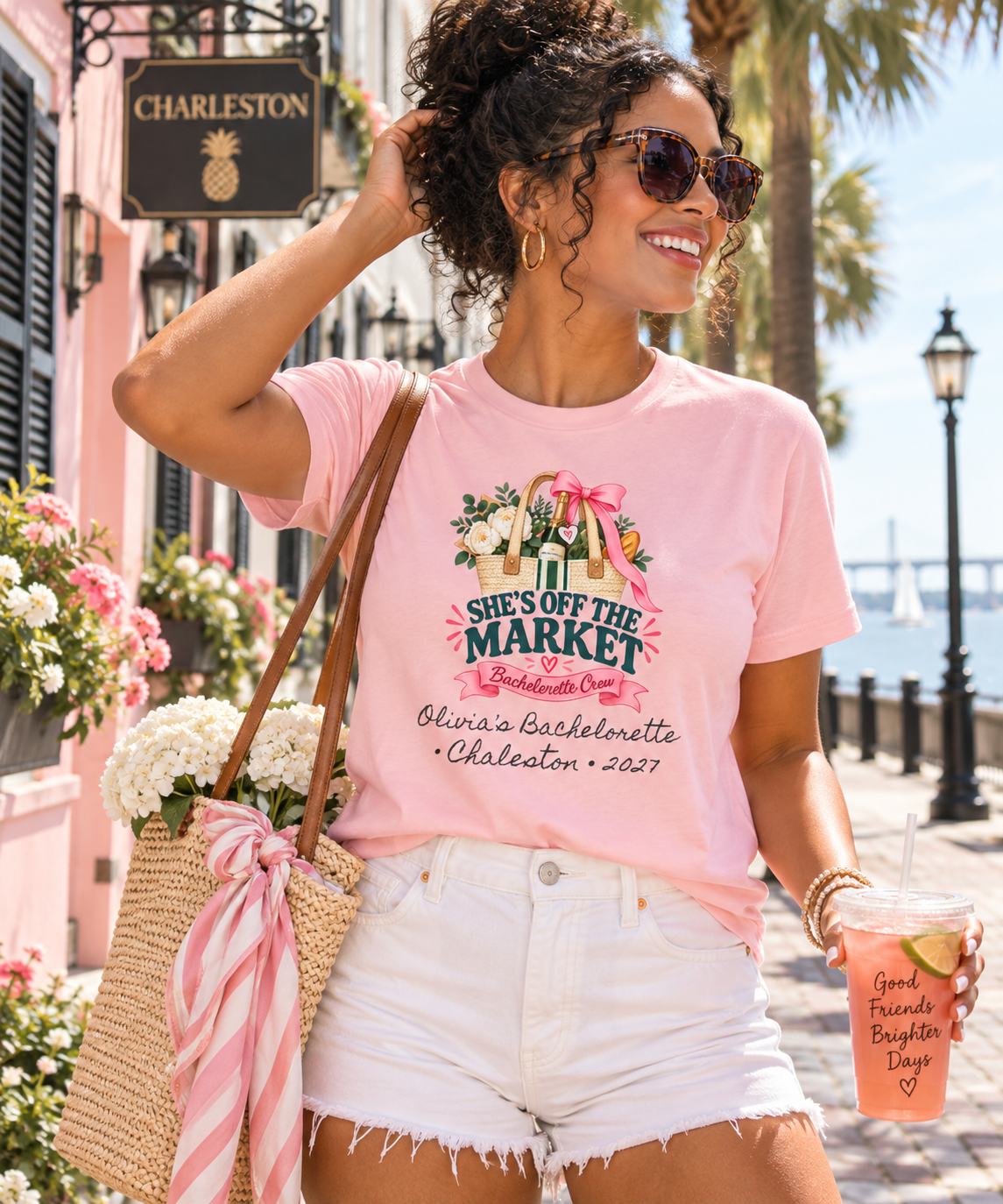 Personalized She’s Off the Market Shirt | Bachelorette Crew Tee